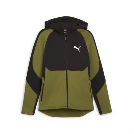 Bluza cu Fermoar Puma EVOSTRIPE Full-Zip Hoodie Barbati