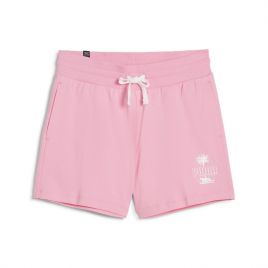 Sort Puma ESS+ PALM RESORT Shorts Femei