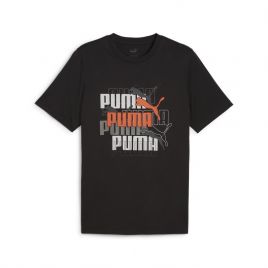 Tricou Puma Graphics Multiple Logo Tee Barbati