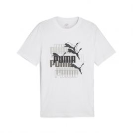 Tricou Puma Graphics Multiple Logo Tee Barbati