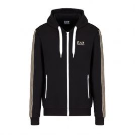 Bluza cu fermoar EA7 M HOODIE FZ BR Barbati