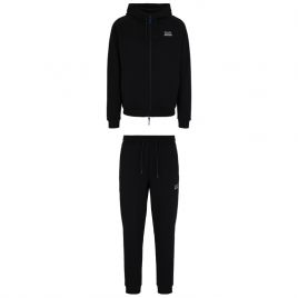 Trening EA7 M T-SUIT HOODIE FZ CH Barbati