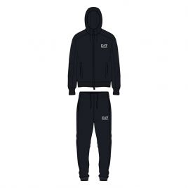 Trening EA7 M T-SUIT HOODIE FZ CH PL Male