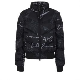 Geaca EA7 W BOMBER JACKET EXTRA PADDED MONOGRAM Femei