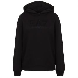 Hanorac EA7 W HOODIE RN FANCY STRASS Femei