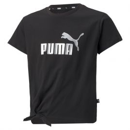 Tricou Puma Ess+ Logo Knotted Tee G Unisex Copii