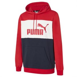 Hanorac Puma ESS+ Colorblock Hoodie TR Barbati