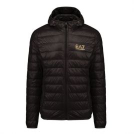 Geaca EA7 M DOWN LIGHT JACKET HOODIE Barbati