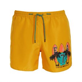 Sort de baie EA7 M GRAPHIC PALM SHORTS Barbati