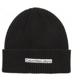 Caciula Calvin Klein INSTITUTIONAL PATCH BEANIE Male