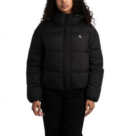 Geaca Calvin Klein LOGO SHORT HOODEDPUFFER Female