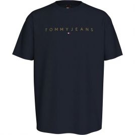 Tricou Tommy Hilfiger TJM REG GOLD LINEAR LOGOTEE EXT Barbati