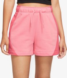 Sort Nike W NSW AIR FLC MR SHORT Female 