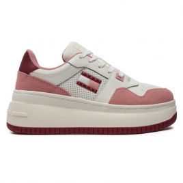 Pantofi sport Tommy Hilfiger TJW RETRO BASKET FLATFORM MIX Femei