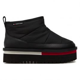 Ghete Tommy Hilfiger TJW NYLON FLATFORM BOOT WL Femei