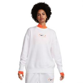 Bluza Nike W NSW PHNX FLC OS CREW PRNT SW Femei