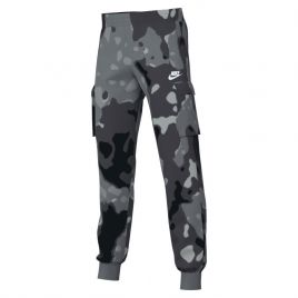 Pantaloni Nike K NSW CLUB FLC CRGO PNT CAMO Unisex Copii