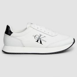 Pantofi Sport Calvin Klein RUNNER LOW LACE MIX ML MET Femei