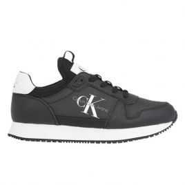 Pantofi sport Calvin Klein RUNNER SOCK LACEUP ML LTH Femei