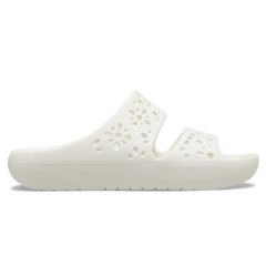 Papuci Crocs Classic Floral Cut Out Sandal Femei