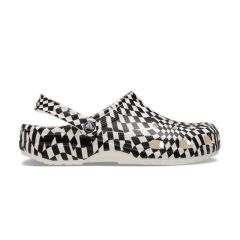 Papuci Crocs Classic Warped Checker Clog Barbati