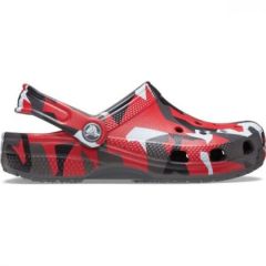 Papuci Crocs Classic Geo Camo Clog K Copii