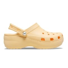 Papuci Crocs Classic Platform Pearl Clog Femei