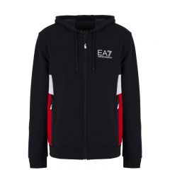 Bluza cu fermoar EA7 M HOODIE FZ COPL Barbati