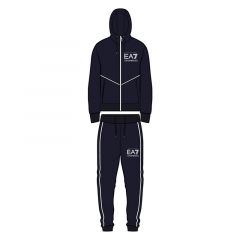 Trening EA7 M T-Suit Hoodie Fz Ch Br Male 