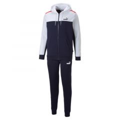 Trening Puma Felpa Full Zip Cappuccio Colorblock Barbati