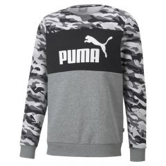 Bluza Puma ESS Plus Camo Crew 670255-01 Barbati