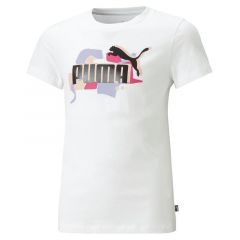 Tricou Puma ESS+ STREET ART Logo Tee Unisex 