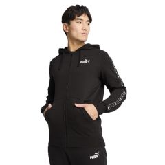 Bluza cu fermoar Puma ESS TAPE Full-Zip Hoodie TR Barbati