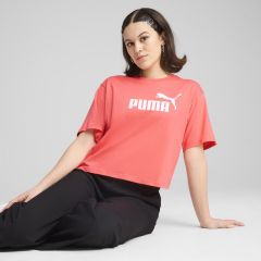 Tricou Puma ESS Cropped No. 1 Logo Relaxed Tee Femei