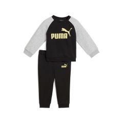 Trening Puma MINICATS ESS Raglan Crew Set FL INF Copii