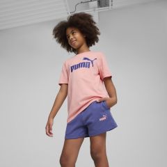 Compleu Puma ESS No.1 Logo Tee and Shorts Set G Unisex Copii