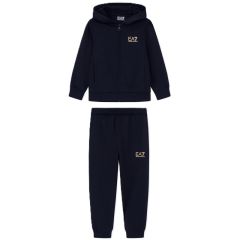 Trening EA7 TRAIN CORE ID BOY T-SUIT HOODIE FZ CH COFT CC Copii
