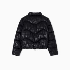 Geaca EA7 TRAIN WINTER JACKETS GIRL BOMBER EXTRA PADDED MONOGRAM Copii
