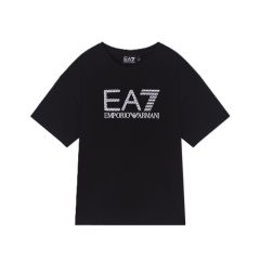 Tricou EA7 TRAIN LOGO SERIES CROSSOVER GIRL TEE MONOGRAM Copii Unisex