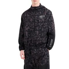 Bluza cu fermoar EA7 M HOODIE FZ GRAPHIC PL PU Barbati