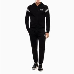 Trening EA7 TRAIN 7 LINES M T-SUIT HOODIE FZ CH BR Barbati