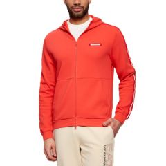 Bluza cu fermoar EA7 TRAIN LOGO SERIES MAN  HOODIE FZ CO PL TAPE Barbati