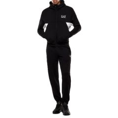 Trening EA7 TRAIN SUMMER BLOCK M T-SUIT HOODIE FZ CH COFT Barbati