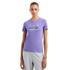 Tricou EA7 W PAILLETS TEE CROSSOVER Femei