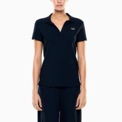 Tricou polo EA7 TRAIN COSTA SMERALDA W RIBBED POLO SS Femei