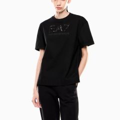 Tricou EA7 TRAIN LOGO SERIES W TEE SS CRYSTAL Femei