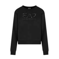 Bluza EA7 TRAIN LOGO SERIES W T-TOP CN CRYSTAL Femei