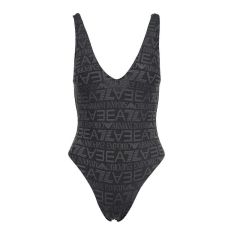 Costum de baie EA7 WATER SPORTS BW GRAPHIC W 1PIECE Femei
