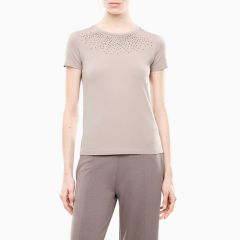 Tricou EA7 TRAIN PRECIOUS W SLIM TEE SS Femei
