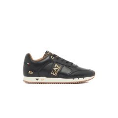 Pantofi sport EA7 BLACK & WHITE LACES 10TH ANNIVERSARY LEATHER Barbati